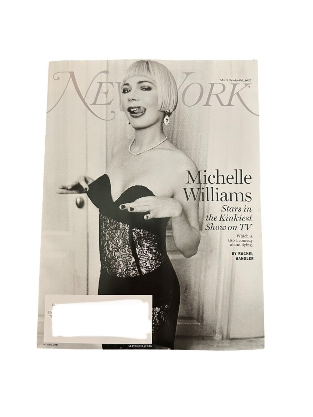New York Magazine March 24 2025 Michelle Williams Stars on Kinkiest Show on TV
